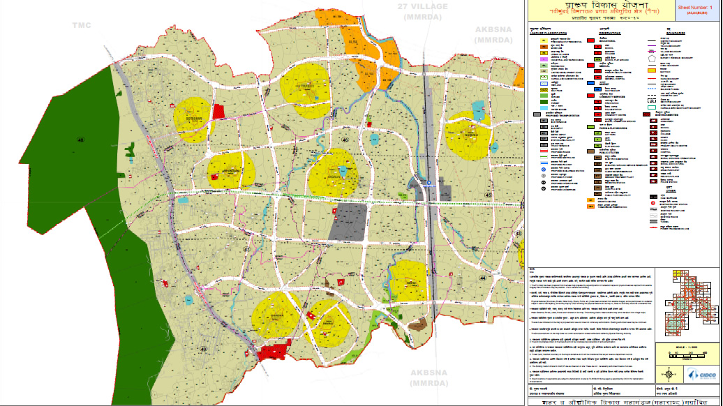 Thane Zone Maps