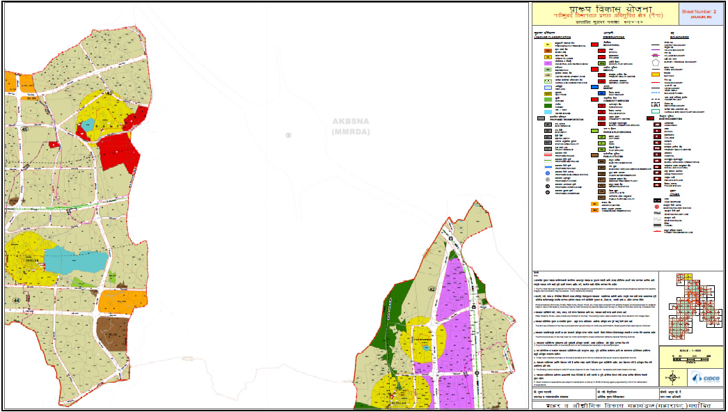 Thane Zone Maps